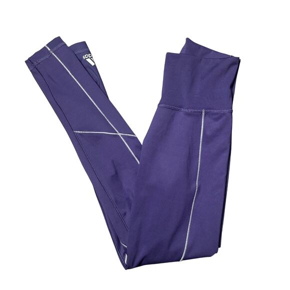 Adidas Purple Leggings - Picture 2 of 4